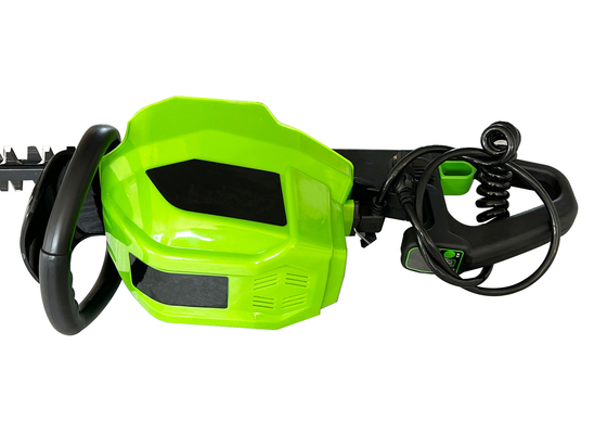 23V 850w কর্ডলেস হ্যান্ডেল গার্ডেন ইলেকট্রিক হেজ ট্রিমার অ্যাডজাস্টেবল ডাবল ব্লেড