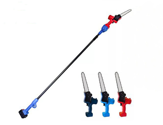 30mm 6.8m/S ব্যাটারি চালিত প্রুনিং চেইন স লং রিচ ট্রি প্রুনার স কাটার 710W