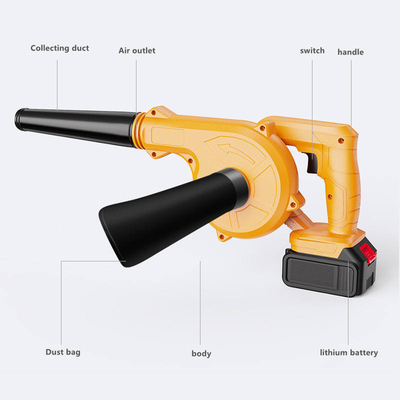 40V 20000RPM ব্যাটারি চালিত কর্ডলেস ইলেকট্রিক ব্যাকপ্যাক লিফ ব্লোয়ার হ্যান্ডহেল্ড ইলেকট্রিক ভ্যাকুয়াম