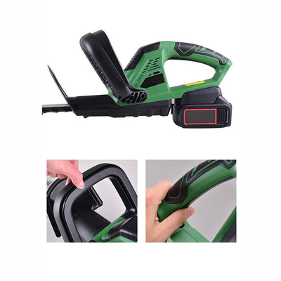 18V 2.0Ah 550mm বৈদ্যুতিক হেজ কাটার মেশিন ব্যাটারি সহ ডুয়াল ব্লেড কর্ডলেস হেজ ট্রিমার